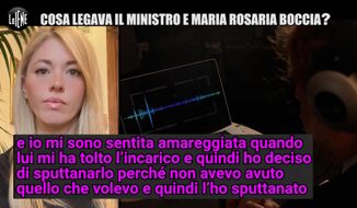 Sangiuliano Boccia a Le Iene oggi audio e chat inediti