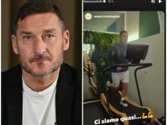 Totti allenamento social e i tifosi sognano il ritorno in campo