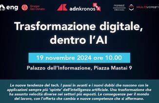 Trasformazione digitale dentro lAI il 19 novembre evento Adnkronos QA