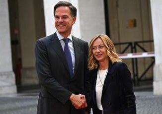 Ucraina Meloni incontra Rutte Con Nato obiettivo comune e pace giusta