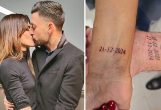 Bianca Guaccero e Giovanni Pernice il tatuaggio uguale dopo la vittoria a Ballando con le stelle