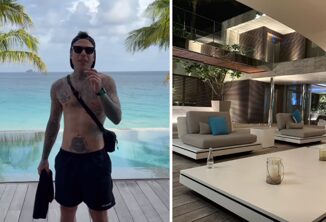 Fedez vola a St Barth il Natale nella villa di lusso ai Caraibi