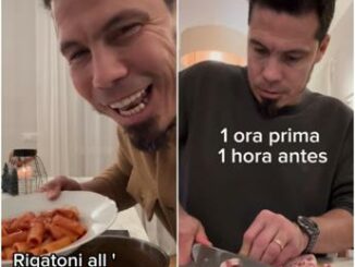 Hernanes nuova vita da chef sui social la ricetta dellamatriciana Video