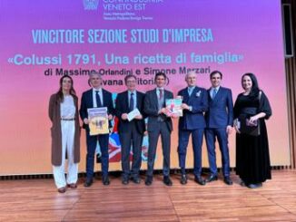 Il libro Colussi 1791 il vince Premio valori dImpresa