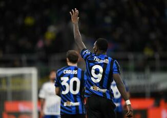 Inter Como 2 0 gol di Carlos Augusto e Thuram