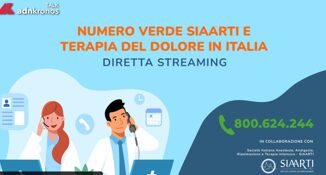 Numero verde Siaarti e terapia del dolore in Italia Diretta il 18 dicembre dalle 11