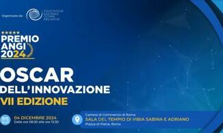 Premio Angi consegnato linnovation leader award al Presidente Salzano