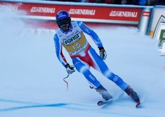 Sci paura a Bormio Sarrazin cade e portato via in elicottero