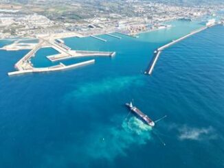 Porti a Civitavecchia avanzano lavori per antemurale diga foranea