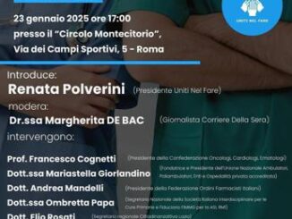 Sanita e un bene comune domani evento a Roma dellAssociazione Uniti nel fare