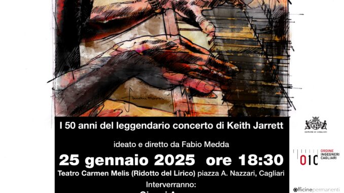 Locandina Tributo Keith Jarret