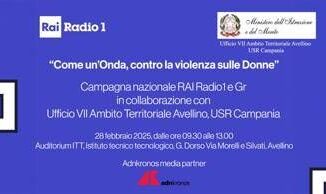 Avellino il 28 febbraio tappa campagna antiviolenza Rai Radio1 e Grr