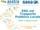 Esg nel trasporto pubblico locale seminario Asstra – Sasa a Bolzano il 18 e 19